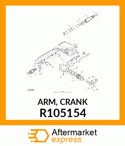 ARM, CRANK R105154