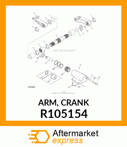 ARM, CRANK R105154