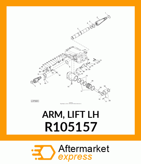 ARM, LIFT LH R105157