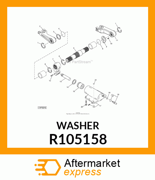 WASHER R105158