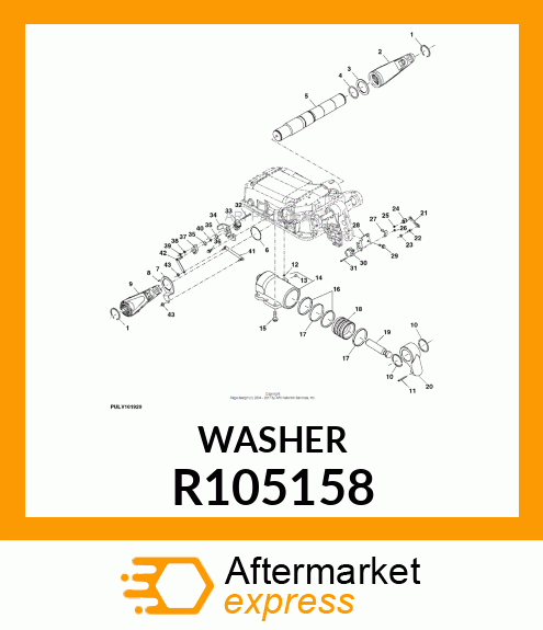 WASHER R105158