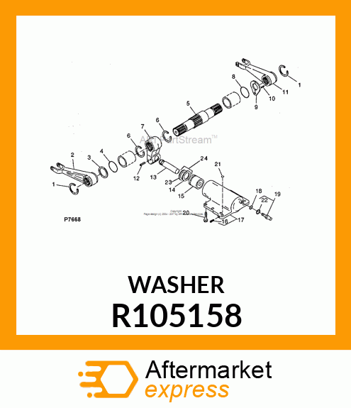 WASHER R105158