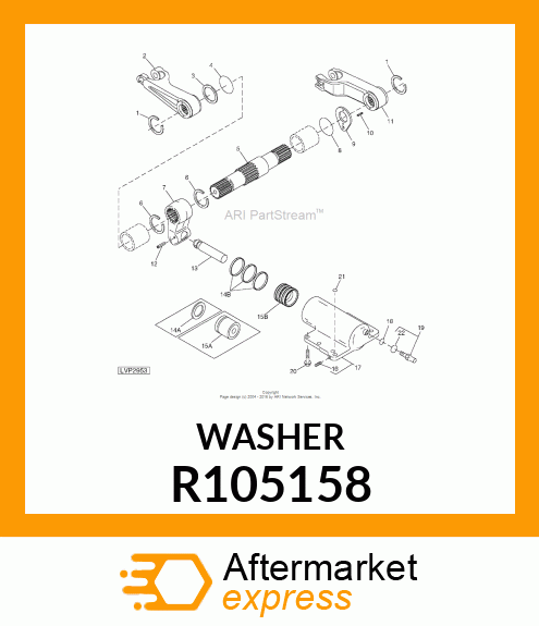 WASHER R105158