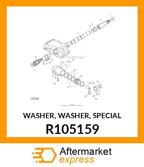 WASHER, WASHER, SPECIAL R105159