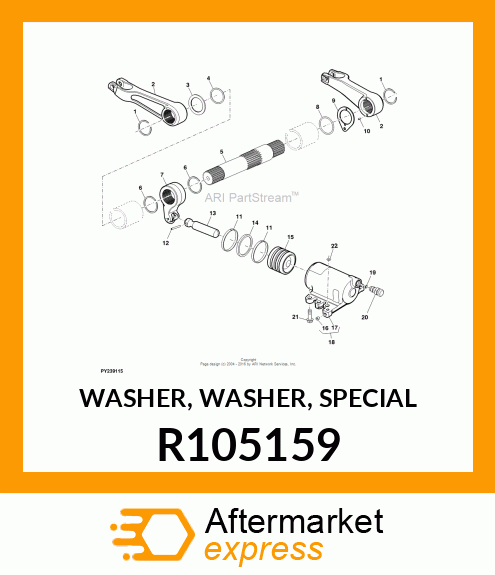 WASHER, WASHER, SPECIAL R105159