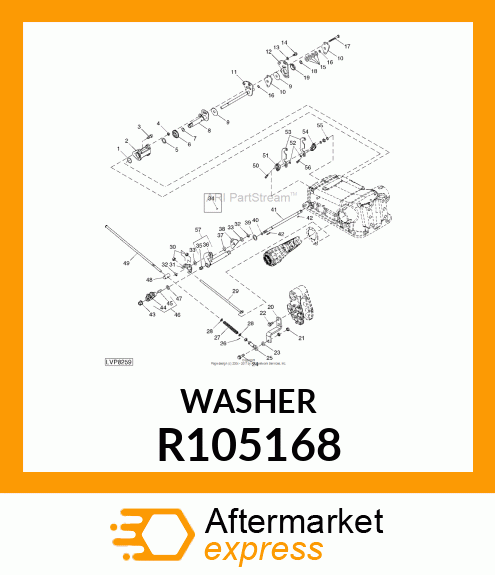 WASHER R105168