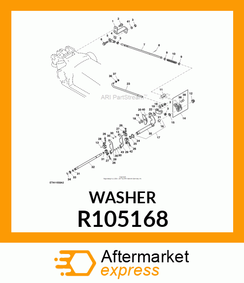 WASHER R105168