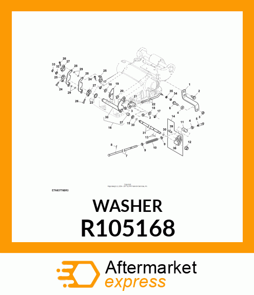 WASHER R105168