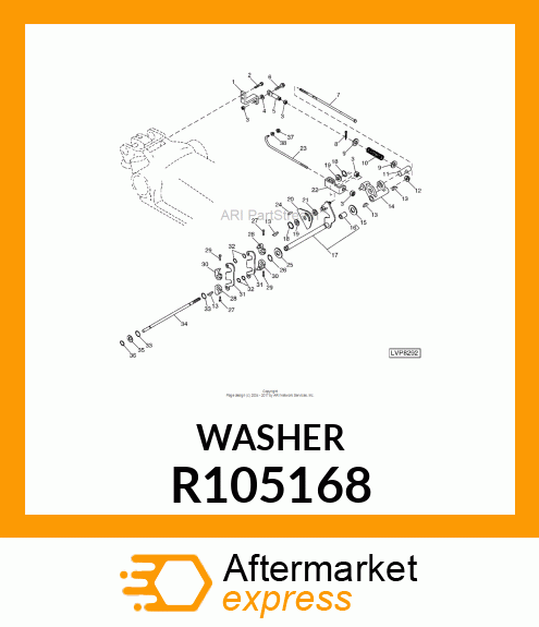 WASHER R105168