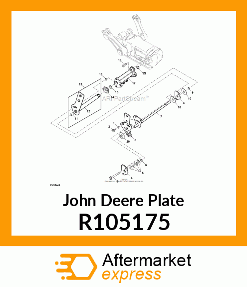 PLATE, REACTION R105175