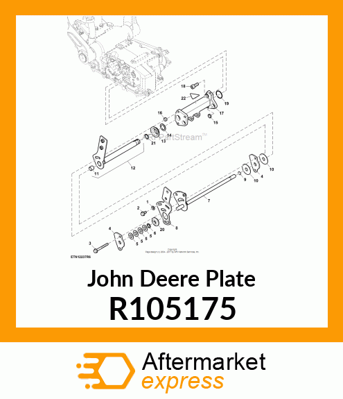 PLATE, REACTION R105175