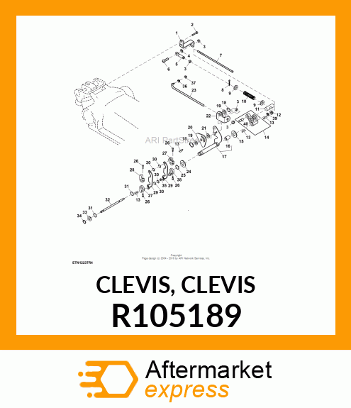 CLEVIS, CLEVIS R105189