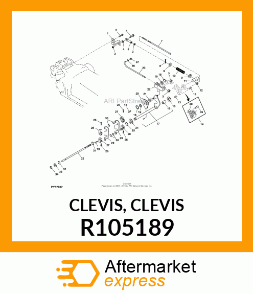 CLEVIS, CLEVIS R105189