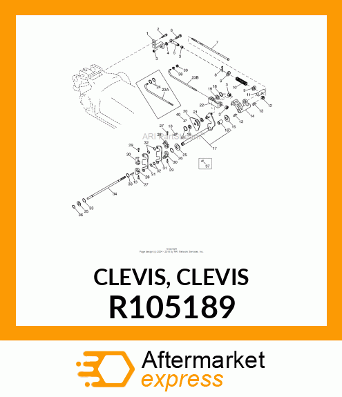 CLEVIS, CLEVIS R105189