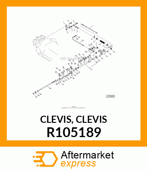 CLEVIS, CLEVIS R105189