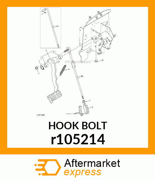 BALL JOINT, C/S TRACTION CL r105214