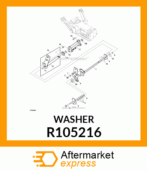 WASHER R105216