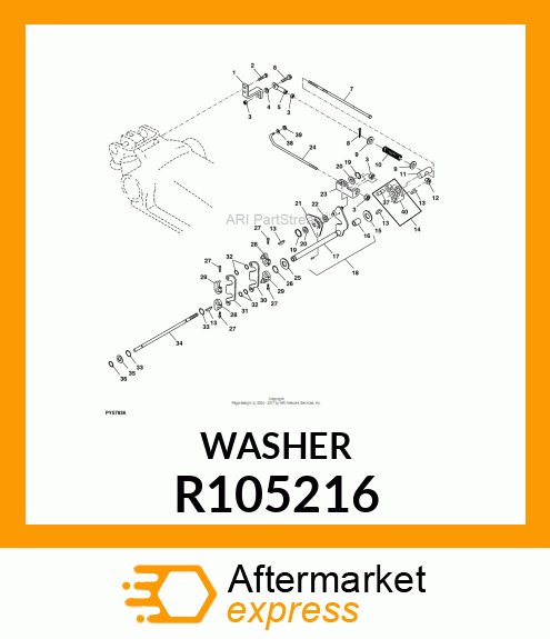 WASHER R105216