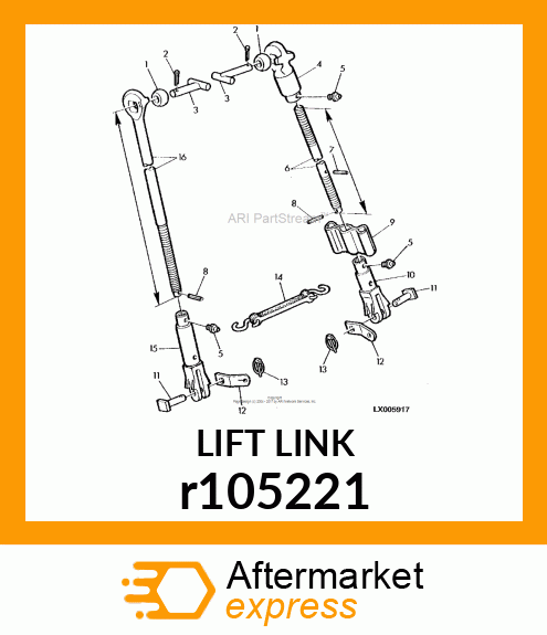 LIFT LINK, BODY r105221