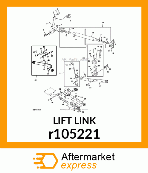 LIFT LINK, BODY r105221