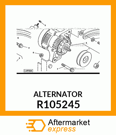 ALTERNATOR R105245