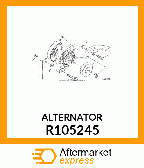 ALTERNATOR R105245