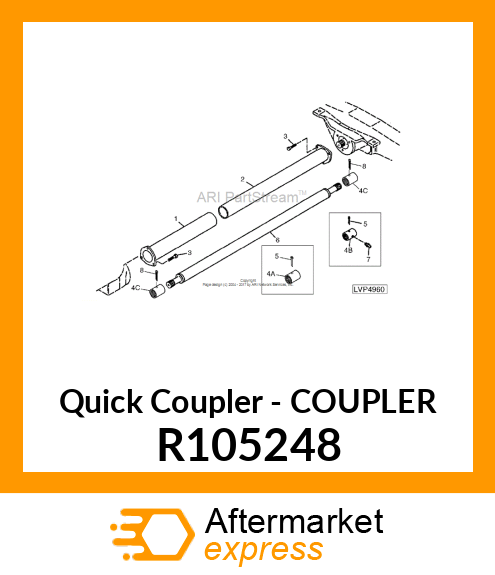 Quick Coupler - COUPLER R105248