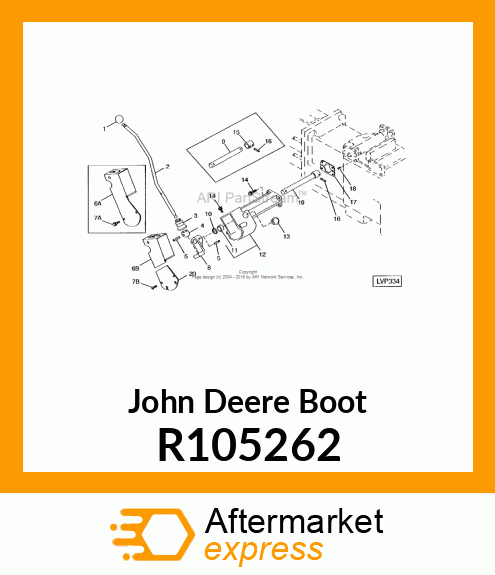 BOOT, SHIFT LEVER R105262