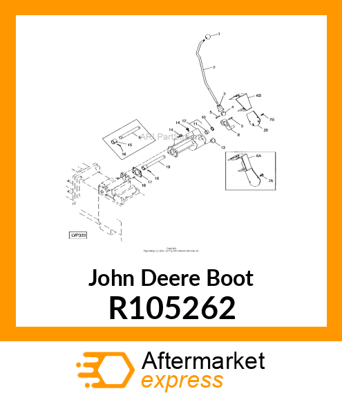 BOOT, SHIFT LEVER R105262