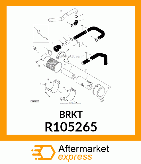 BRACKET, BRACKET R105265