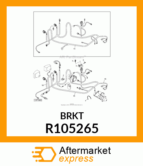 BRACKET, BRACKET R105265