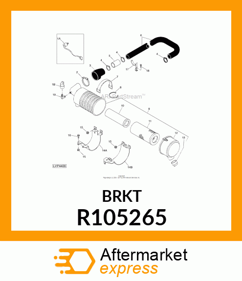 BRACKET, BRACKET R105265