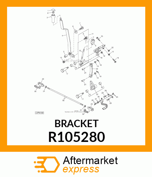 BRACKET, BRACKET R105280