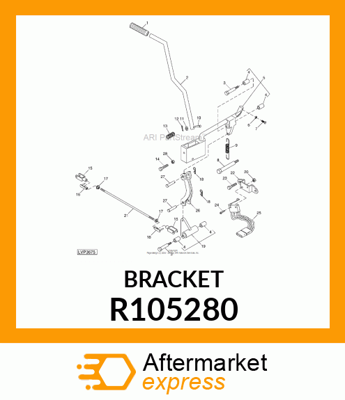 BRACKET, BRACKET R105280