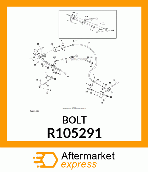 BOLT, SHOULDER R105291