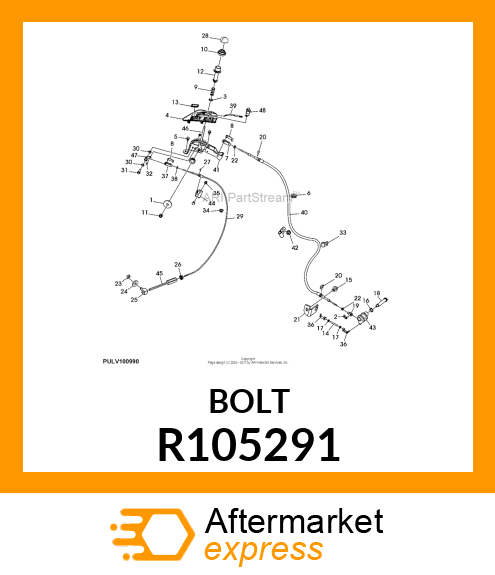 BOLT, SHOULDER R105291