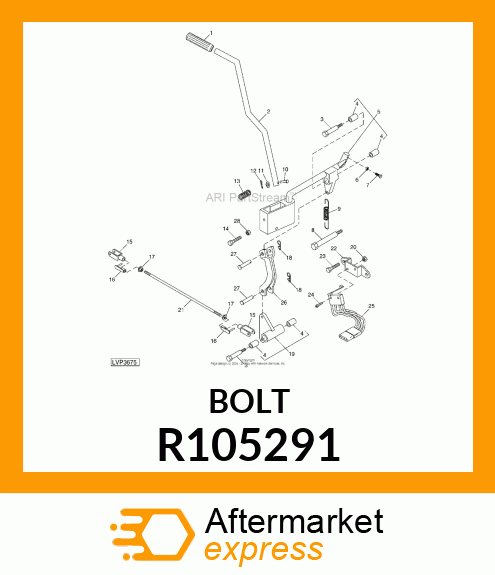 BOLT, SHOULDER R105291