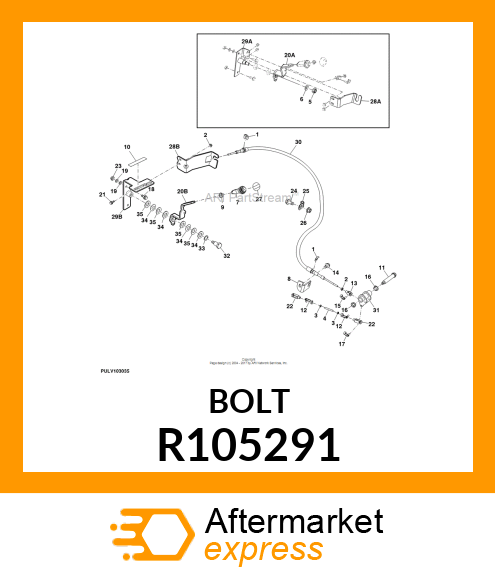 BOLT, SHOULDER R105291