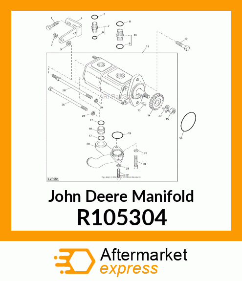 MANIFOLD, INLET R105304