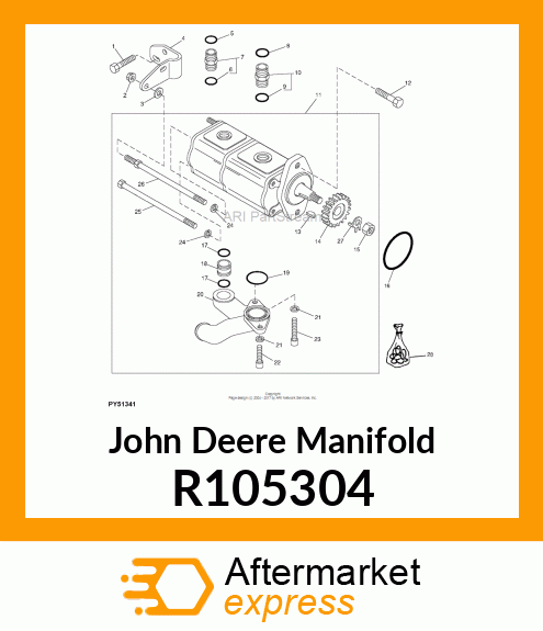 MANIFOLD, INLET R105304