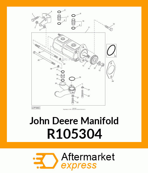 MANIFOLD, INLET R105304