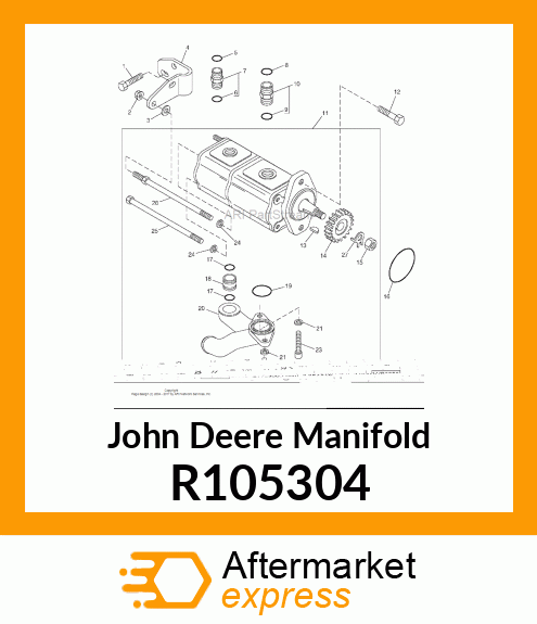 MANIFOLD, INLET R105304