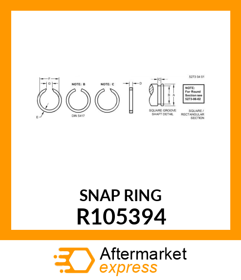 RING, SNAP R105394