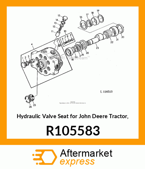 VALVE SEAT INSERT R105583