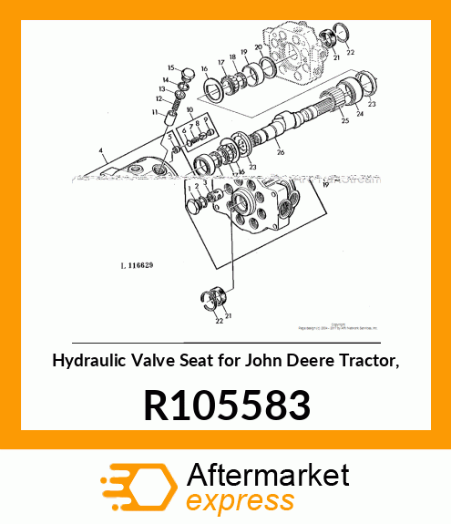 VALVE SEAT INSERT R105583