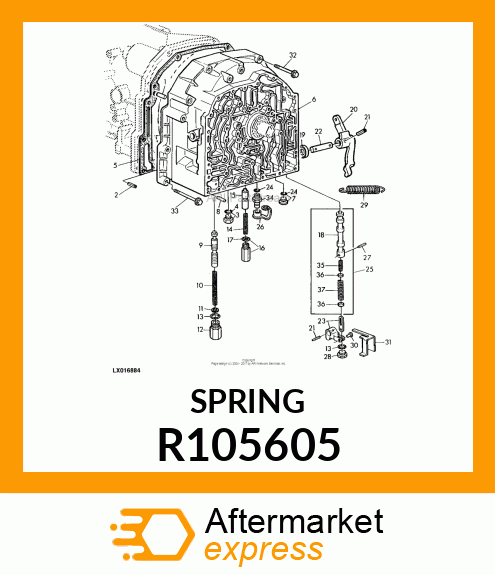 SPRING R105605