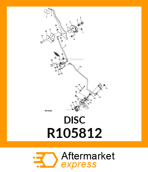 FACING, HAND SPEED PLATE R105812