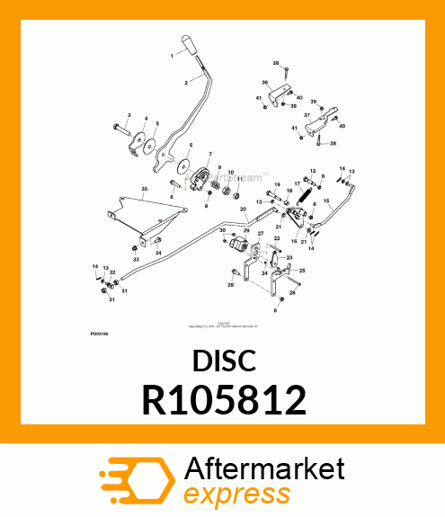 FACING, HAND SPEED PLATE R105812