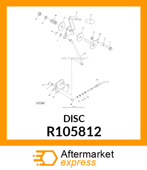 FACING, HAND SPEED PLATE R105812