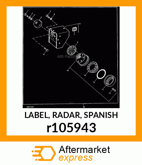 LABEL, RADAR, SPANISH r105943